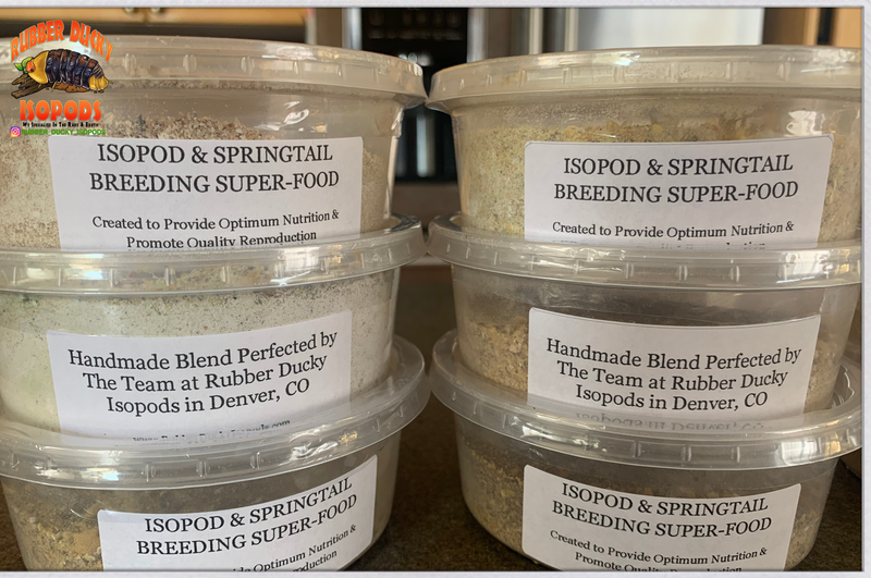 Isopod & Springtail Breeding Super-Food (Hand-Made Here In Denver)