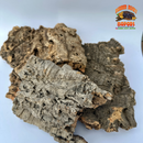 Virgin Cork Bark Flats – Natural Isopod Hide & Bioactive Decor