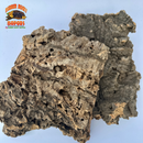 Virgin Cork Bark Flats – Natural Isopod Hide & Bioactive Decor