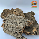 Virgin Cork Bark Flats – Natural Isopod Hide & Bioactive Decor