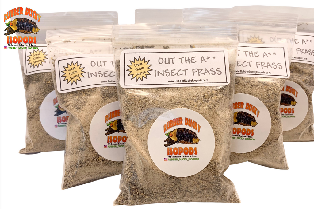 Subterranean Insect Frass Out The A** Insect Frass © (100% Chitin Heavy & Bio-Active Frass)