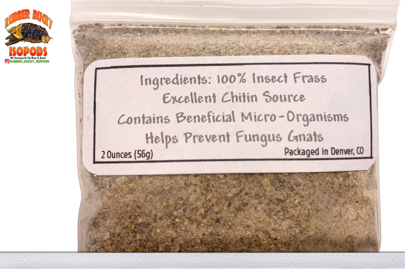 Fras Insect Out The A** Insect Frass © (100% Chitin Heavy & Bio-Active Frass)