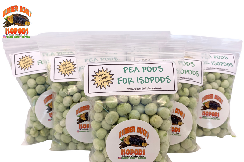 Pea Pods For Isopods © (100% Freeze Dried American Peas)